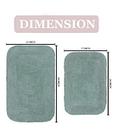 Home Weavers Radiant 2 Piece Bath Rug Set