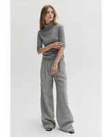 Crescent Women's Ryan Herringbone Trousers