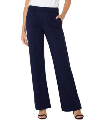 Liverpool Los Angeles Womens Pull On Wide Leg Pants 0 14p