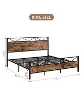 gaomon King Bed Frame