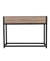 Slickblue Console Entryway Table Sofa Coffee Table with Drawers for Stylish Storage and Organization