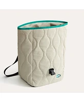Bagsmart Walker Roll Top Lunch Bag with Adjustable Shoulder Strap Tangerine