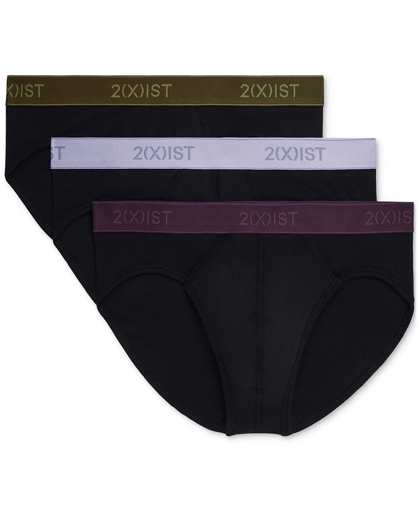 2(x)ist Men's Essential 3 Pack No Show Brief