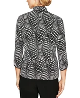 Alex Evenings Petite 3/4-Sleeve Jacket & Tank Top