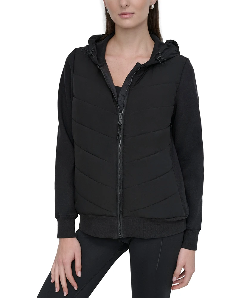 Dkny Sport Women's Lightweight Hybrid Jacket