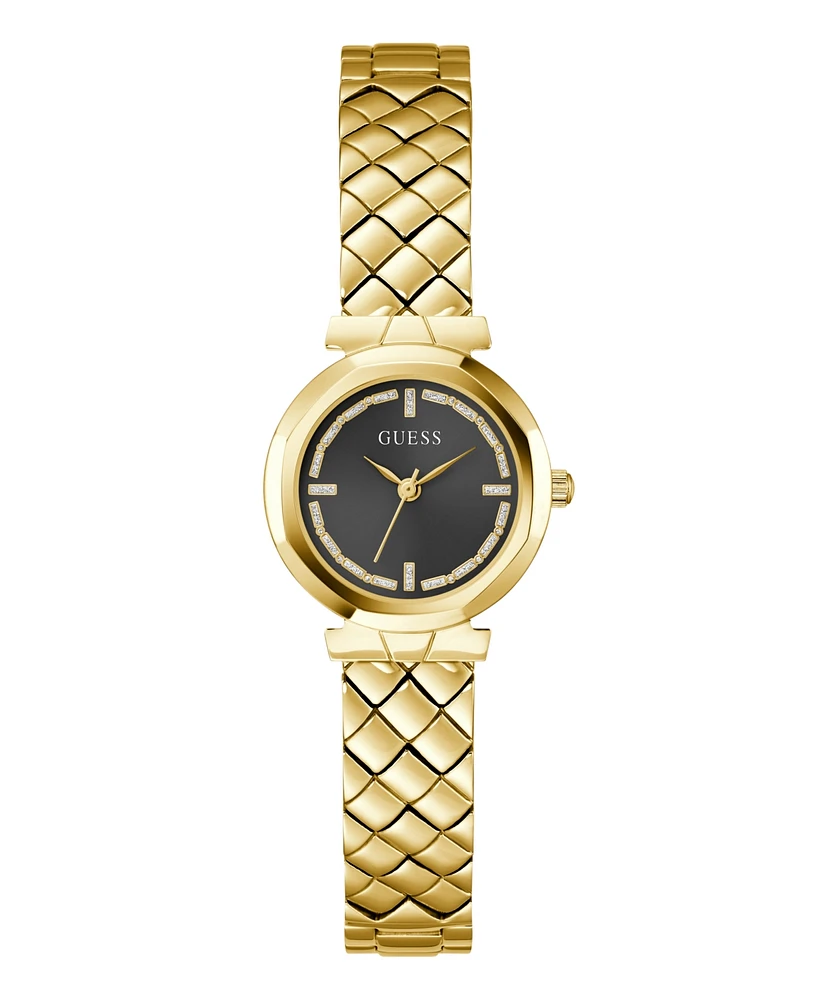 Guess Women's Analog Gold Tone Steel Watch, 26mm