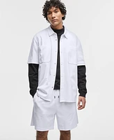 Mode of One Men's Short-Sleeve Snap-Front Shirt, Exclusively at Macy's