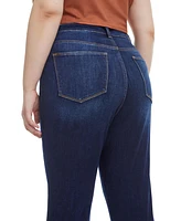 Bayeas Plus High Rise Flare Jeans