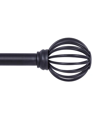 Kenney Jax Decorative 5/8" Curtain Rod for Stylish Window Treatments