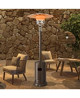 Sugift 50000 Btu Garden Propane Standing Lp Gas Steel Accessories Heater