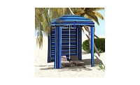 Slickblue Outdoor Umbrella - Stylish Patio Shade for Garden, Deck, and Beach Relaxation