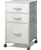 Mobile File Cabinet, Rolling Printer Stand with 3 Drawers