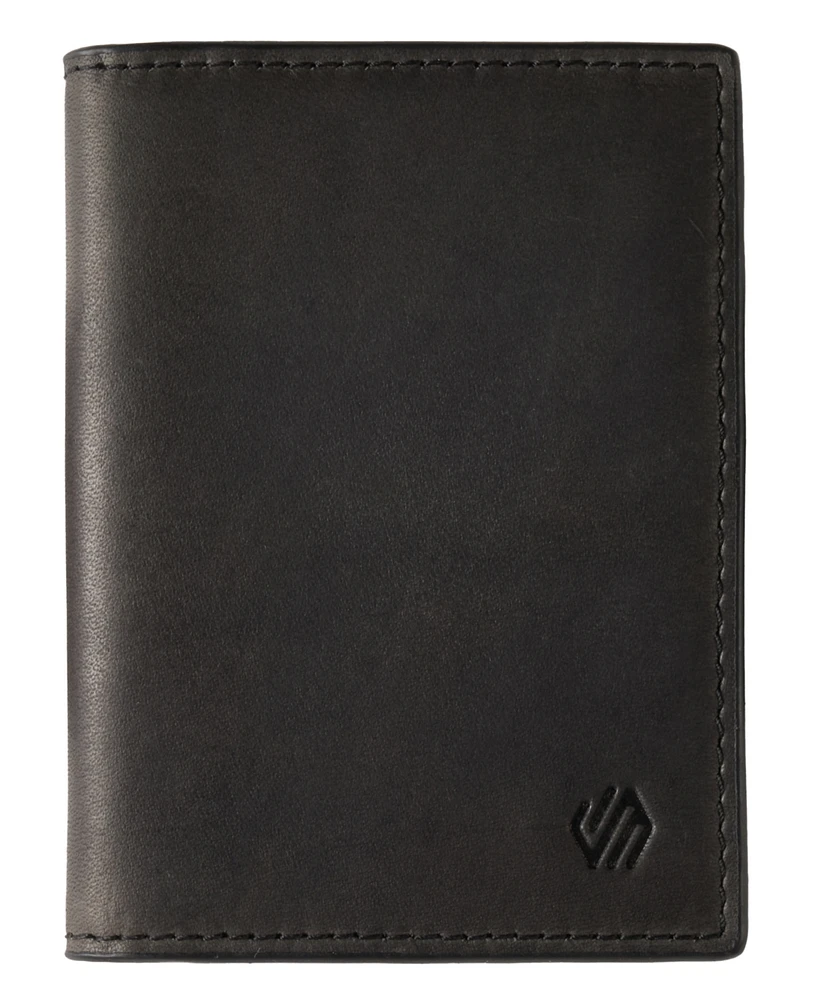 Johnston & Murphy Men's Leather Bifold Wallet