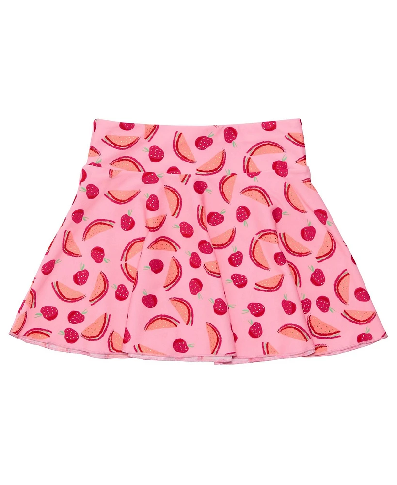 Snapper Rock Little Girls Berry Sweet Swim Skirt