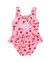 Snapper Rock Little Girls Berry Sweet Skirt Swimsuit