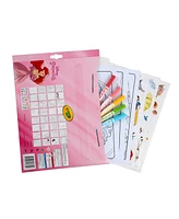 Crayola Princess Color Sticker Activity Set, Pack of 3