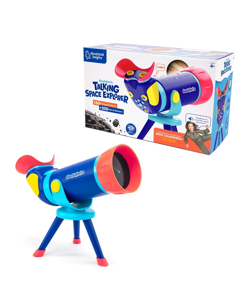 Educational Insights GeoSafari Jr. Talking Space Explorer Play Telescope