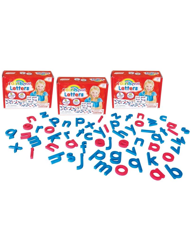 Junior Learning Magnetic Rainbow Letters, Pack of 3