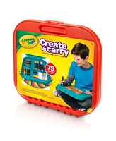 Crayola Create N Carry Case, 75 Pieces