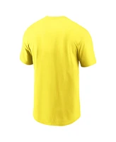 Nike Men's Yellow Oregon Ducks Legacy Alternate Logo T-shirt