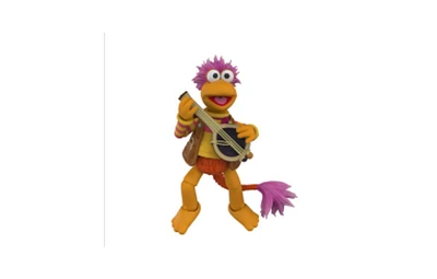 Boss Fight Studio Gobo, Fraggle Rock Collectible Action Figure – Highly Articulated Figurine with Accessories Including Postcard, Lantern, Guit