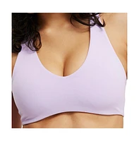 Cotton On Women's Active Ultra Soft Plunge Racer Crop