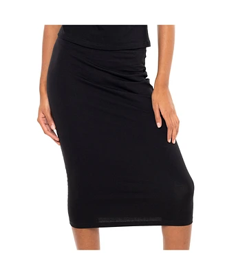 Dai Moda Women's Long Perfect Pencil Skirt