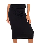 Dai Moda Women's Long Perfect Pencil Skirt