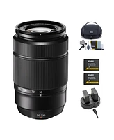 Fujifilm Xc 50-230mm f/4.5-6.7 Ois Ii Lens with Battery (2 pack) and Accessories