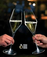 Stolzle Lausitz Highlight Led Champagne Flutes, Set of 2