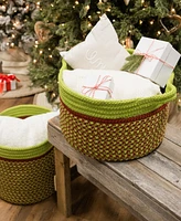 Colonial Mills Merry Bright Houndstooth Basket