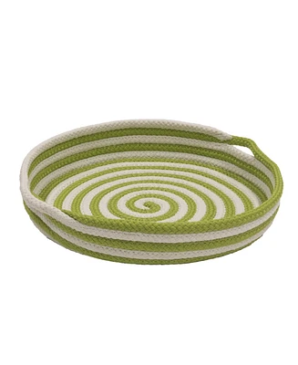 Colonial Mills Candy Cane Round Tray