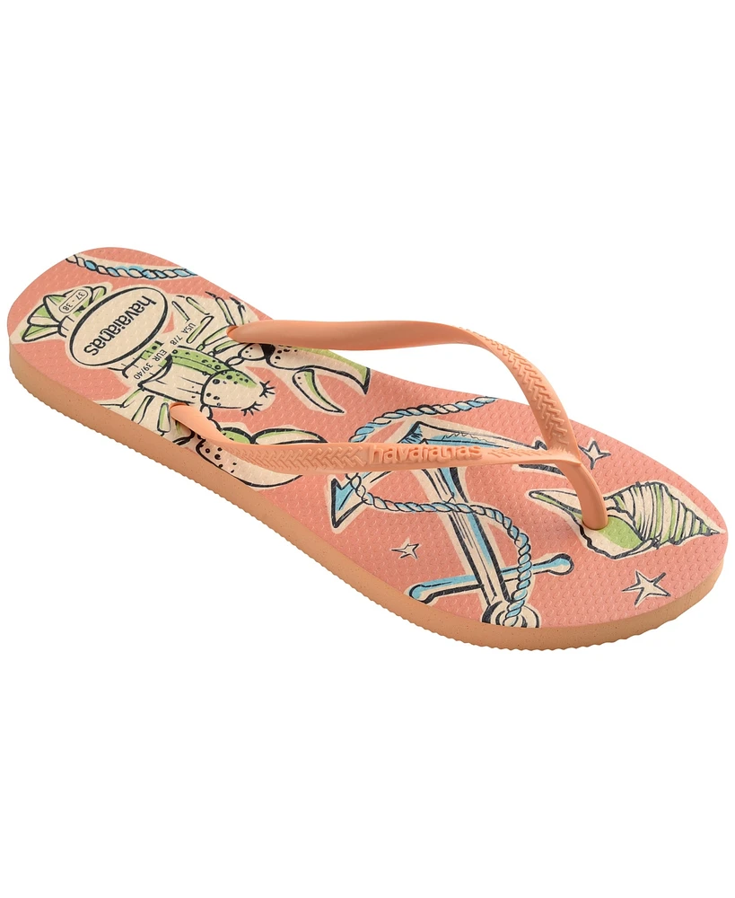 Havaianas Women's Slim Super Fresh Slip On Sandals