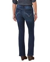 Democracy Petite Ab Solution High-Rise Bootcut Jeans