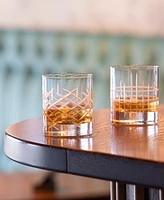 Stolzle Lausitz Club Whiskey Single Old Fashioned Glasses, Set of 4