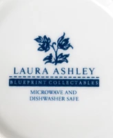 Closeout! Laura Ashley Blueprint Collectables 9 Oz Candy Stripe Mugs in Gift Box, Set of 4