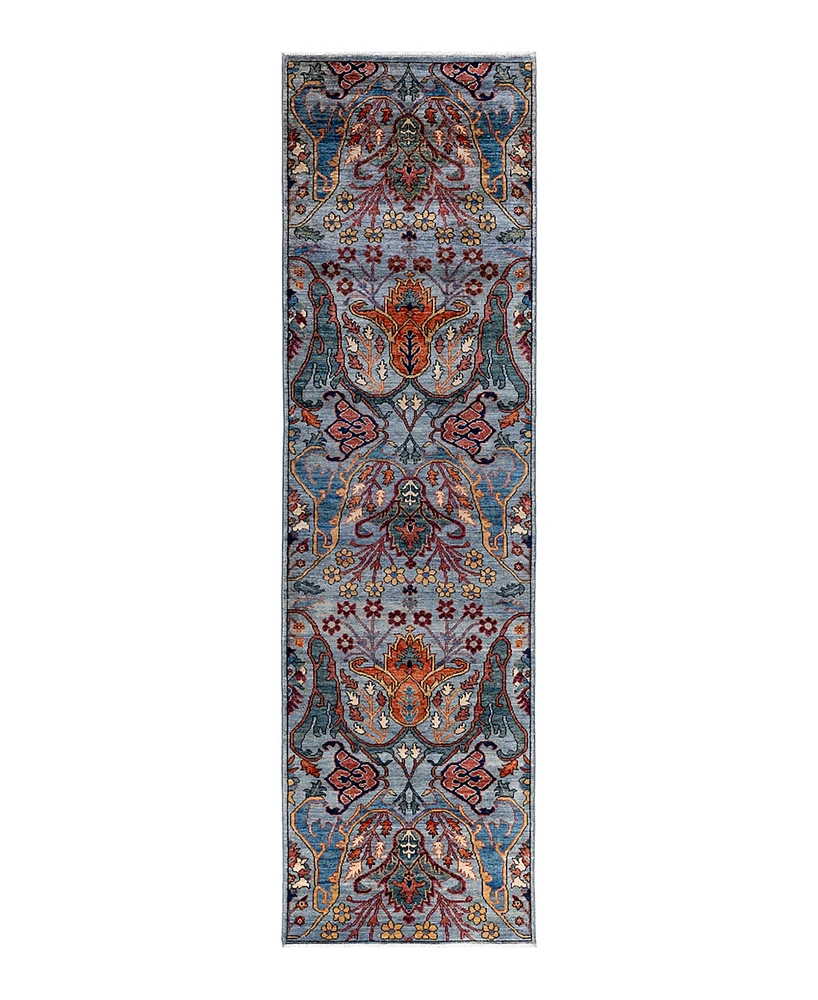 Adorn Hand Woven Rugs Serapi M1999 2'10"x10' Runner Area Rug