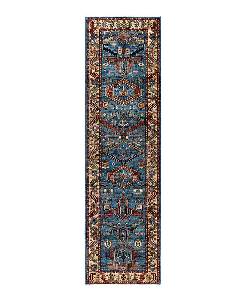 Adorn Hand Woven Rugs Serapi M1999 2'10"x10'3" Runner Area Rug