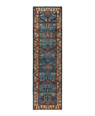 Adorn Hand Woven Rugs Serapi M1999 2'10"x10'3" Runner Area Rug