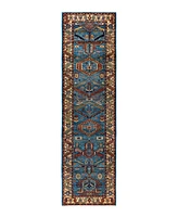 Adorn Hand Woven Rugs Serapi M1999 2'10"x10'3" Runner Area Rug