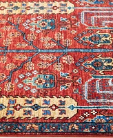 Adorn Hand Woven Rugs Serapi M1999 2'7"x9'9" Runner Area Rug