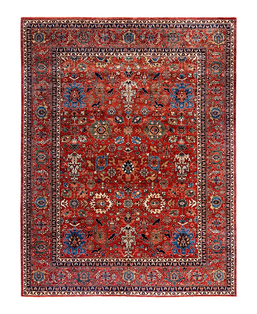 Adorn Hand Woven Rugs Serapi M1999 8'10"x11'9" Area Rug