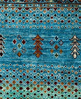 Adorn Hand Woven Rugs Tribal M1999 9'1"x12'7" Area Rug