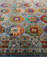 Adorn Hand Woven Rugs Tribal M1999 8'x9'10" Area Rug