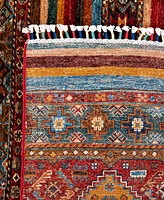 Adorn Hand Woven Rugs Tribal M1999 8'3"x9'7" Area Rug
