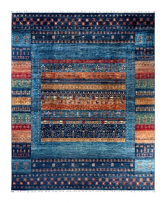 Adorn Hand Woven Rugs Tribal M1999 9'2"x11'8" Area Rug