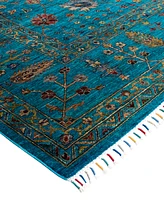 Adorn Hand Woven Rugs Tribal M1999 8'10"x12' Area Rug