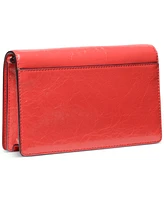 Michael Kors Jet Set Small Leather Flap Chain Crossbody