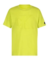 Calvin Klein Big Boys Embossed Short Sleeve T-Shirt