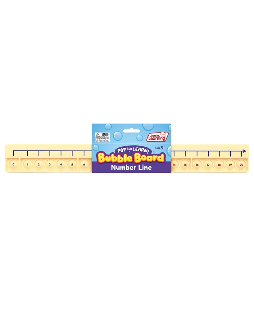 Junior Learning Number Line Pop and Learn Bubble Board